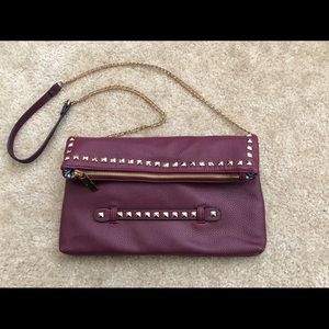 Burgundy versona crossbody